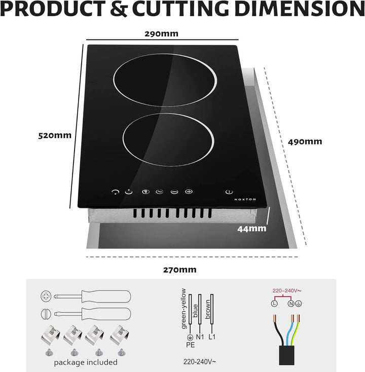 Ceramic Hob with Touch Controls
