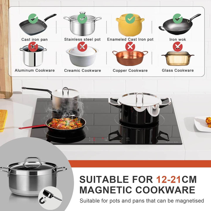 Induction Hob with Touch Control