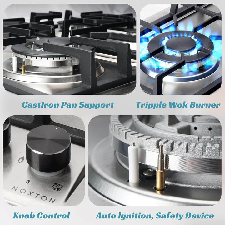 Gas hob Plug & Go