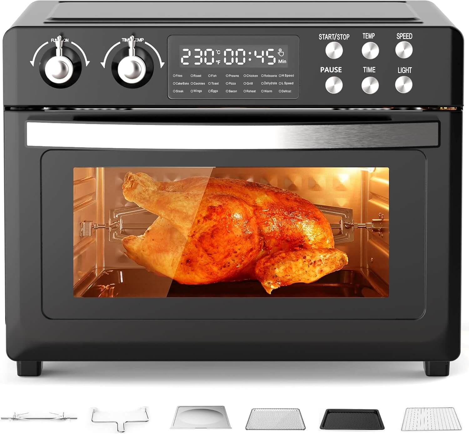 Noxton 30L Air Fryer Oven with Digital LED Display