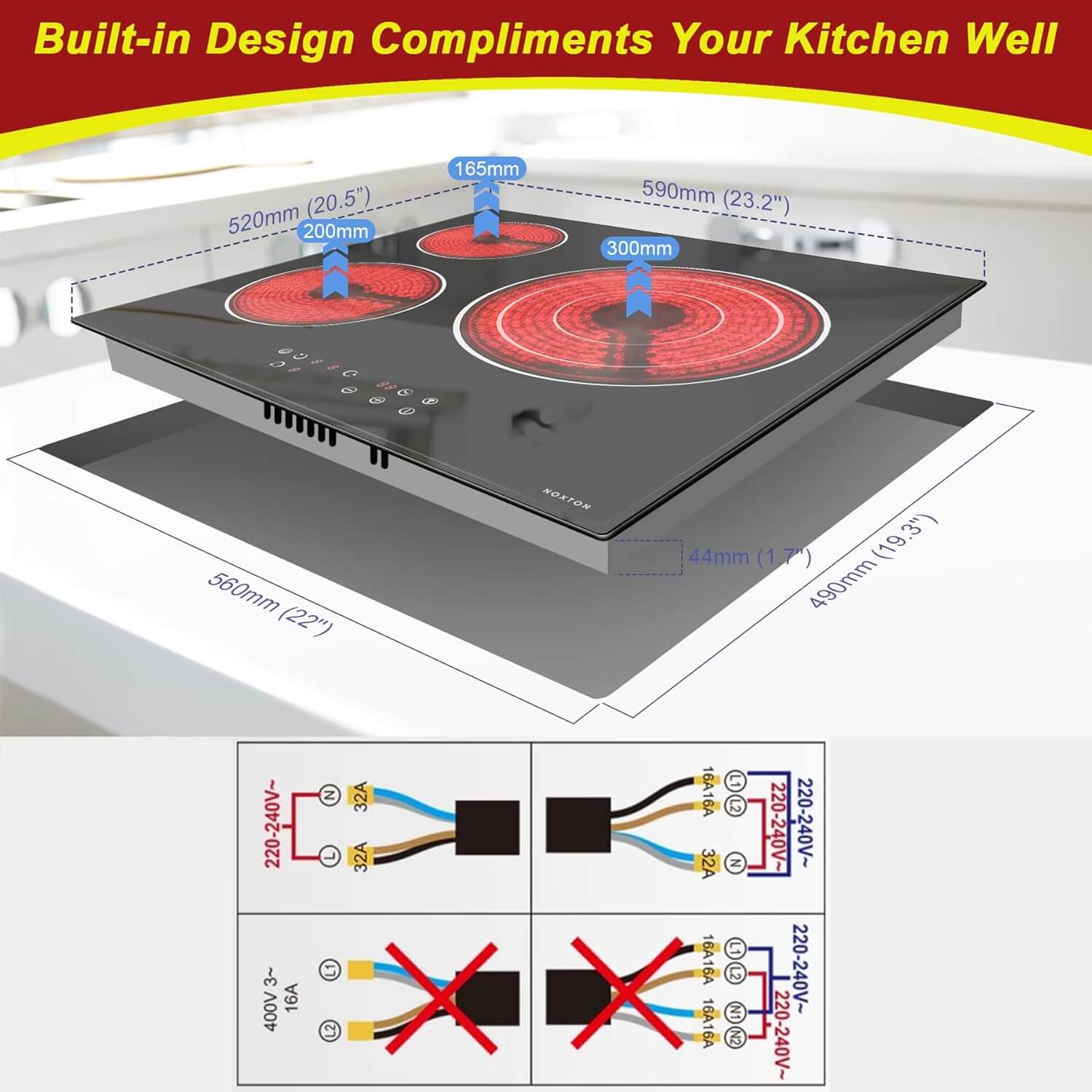 Built-in Electric hob