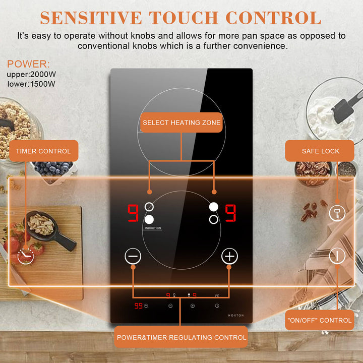 built-in induction cooktop