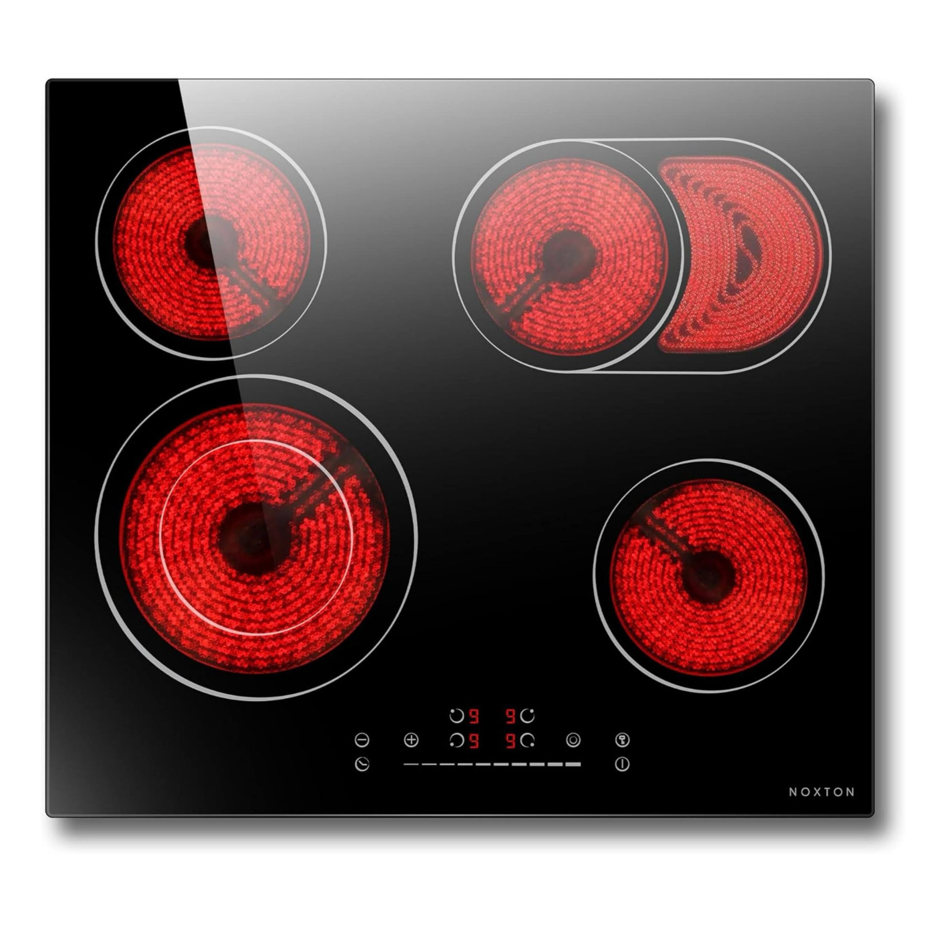 Noxton 59cm 4 zone Ceramic Hob with Touch control