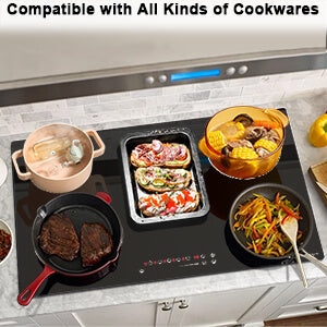 5 ring electric hob