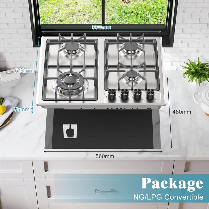 4 Burner Gas Cooker